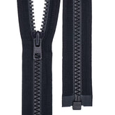 Rits deelbaar | YKK | bloktand 8 | 60 cm | 071 extra donkerblauw Deelbare Rits YKK - D - 8 - 60 - CM - 071 - EXTRA - DBLAUW